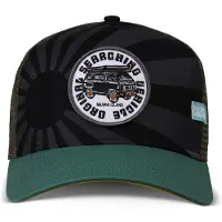 Coastal Casquette 'HFT Nijima Island' jaune / vert foncé / noir / blanc