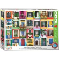 Eurographics Puzzle Mediterranean Windows - 1000 pièces