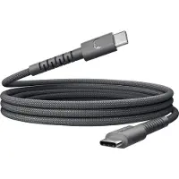 Fresh 'n rebel Flexwave Silicone Braided 100w Câble Usb-c 2 M Storm Grey