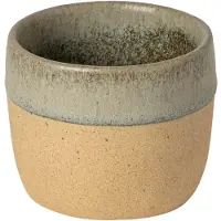 Costa Nova Tasses à espresso Arenito – Vert sauge – Lot de 4 – Fabriquées à la main au Portugal – Tasses à café en grès