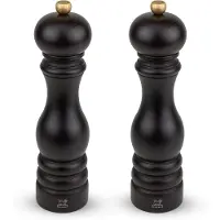 Peugeot Paris Duo De Moulins À Poivre Et À Sel Manuels Bois Chocolat 22 Cm - 8,75