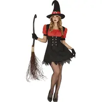 Guirca Sexy Witch Woman Costume Noir S
