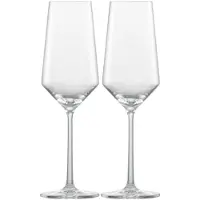 Zwiesel Glas Flûtes à champagne PURE, Verres à vin, Transparent