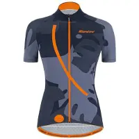 Santini Maillot à Manches Courtes Giada Maui