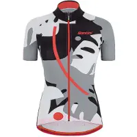 Santini Maillot à Manches Courtes Giada Maui