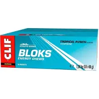 Clif Boîte De Gommes énergétiques Tropical Punch 60g 18 Unités