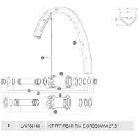 Mavic Jante E-crossmax