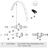 Mavic Jante Avant Crossmax Pro Tubeless