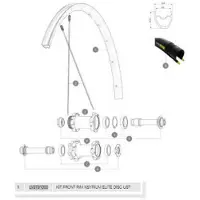 Mavic Jante Avant Ksyrium Elite Disc Ust