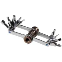 Eltin Bike 10 In 1 C02 Nozzle Multitool Argenté