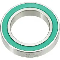 ABI Enduro Bearings Bb Cxd Mr 2437 Llb-bag Abec-5 Xd-15 Ceramic Hybrid Radial Bottom Bracket Bearing Argenté 24 x 37 x 7 mm