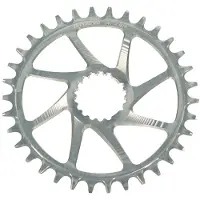 Garbaruk Cannondale Hollowgram Round Chainring Argenté 34t
