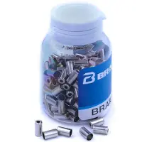 Brakco 5 Mm Brass Brake Cable Terminal 200 Units Clair