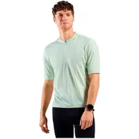 Odlo 413112 Essential Short Sleeve Jersey Vert M Homme