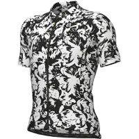 ALÉ Pragma Essenza Short Sleeve Jersey Blanc,Noir L Homme