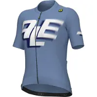 ALÉ Maillot de cyclisme à manches courtes - SAUVAGE PR-E - Bleu/Blanc S