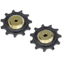 ABI Enduro Bearings Bkcj-0452 Directline 11t Xd-15 Ceramic Hybrid 12s Shimano Dura Ace Road Jockey Wheel Set Argenté