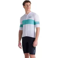 Santini Maillot à Manches Courtes Bianchi Milano Race 2025