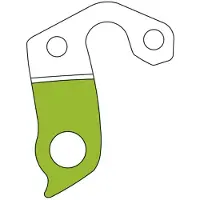 BRN Model 51 Derailleur Hanger Argenté