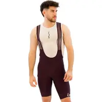Santini Eroica Vigna Bib Shorts Rouge S Homme
