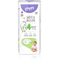 Bella Baby Happy Soft&Delicate couches jetables équipées de canaux Maxi 8-14 kg 44 pcs