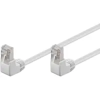 Goobay Câble F/UTP Cat 5e coudé -
