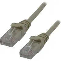 MCL Samar FCC6AM-5M Cordon de brassage RJ45 CAT6 A U/UTP 5m Gris