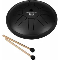 Sela Melody Tongue Drum 6“ C Major Black