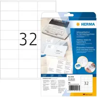 Herma Étiquettes d'adresse pour machines à écrire A4