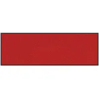 vidaXL Tapis d'entrée Autre Rouge et Noir 60 x 180 cm