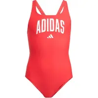 Adidas Collegiate V-back Swimsuit Rouge 7-8 Years Fille