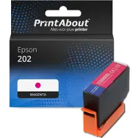 PrintAbout Cartouche compatible pour Epson 202 (C13T02F34010) - Magenta