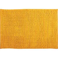 MSV Tapis de bain Microfibre CHENILLE 50x80cm Safran