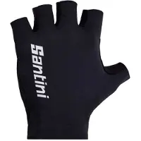 Santini 3d Short Gloves Noir L