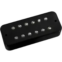 Dimarzio DP154BK DLX Plus Bridge micro guitare