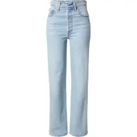 Levi's pour femme. 79078-0045 Jeans Ribcage Full Length blue (32/32), Bleu, Casuel, Coton, Denim