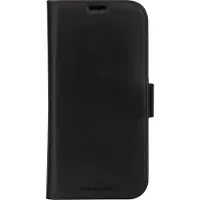 dbramante1928 Étui de télephone portefeuille Copenhagen pour Apple iPhone 17e / 16e / 15 / 14 / 13 - Noir