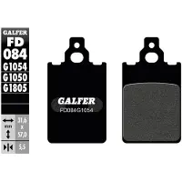 Galfer Plaquettes De Frein à Disque Organiques Fd084-g1054