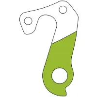 BRN Model 65 Derailleur Hanger Argenté