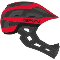 BRN Full Downhill Helmet Noir S