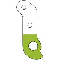 BRN Model 83 Derailleur Hanger Argenté