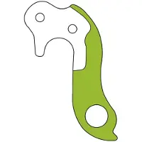 BRN Model 38 Derailleur Hanger Vert