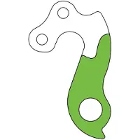 BRN Model 57 Derailleur Hanger Argenté