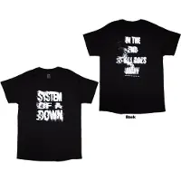 System Of A Down All Goes Away Back Print