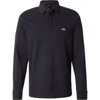 Armani Exchange T-Shirt bleu marine / blanc