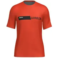Santini T-shirt à Manches Courtes La Vuelta Leader