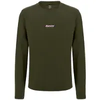 Santini Long Sleeve T-shirt Vert L