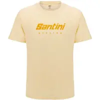 Santini Short Sleeve T-shirt Beige L