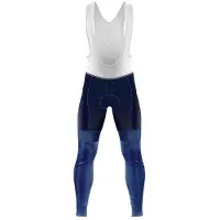 Otso Wide Winter Bib Tights Bleu S Homme