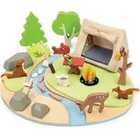 Tender Leaf Toys Tender Leaf Set de camping Jouets en bois - Aventure pour enfants